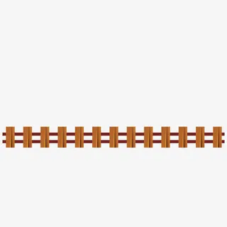 木质的围栏免抠