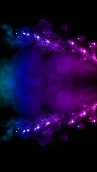 紫色炫酷烟雾H5背景高清