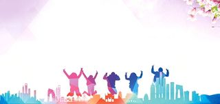 创意毕业季海报素材背景高清