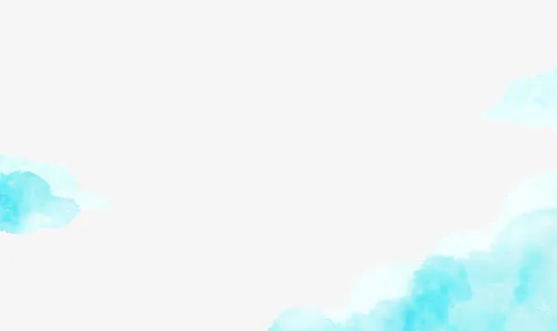 蓝色天空免抠