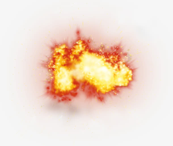 爆炸火花春节素材免抠