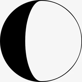 月亮相位符号图标免抠