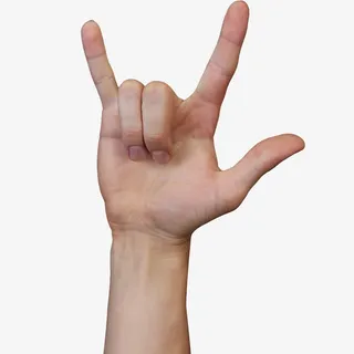 鄙视的手势免抠