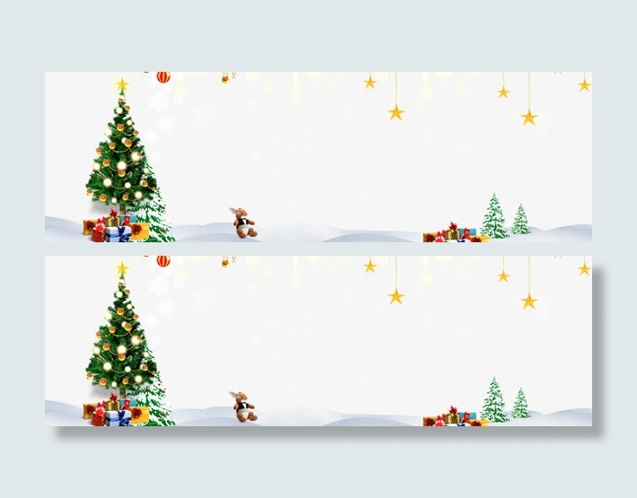 圣诞节banner海报素材