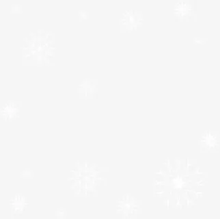 白色漂浮雪花免抠