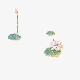 中国风荷花免费Png素材免抠