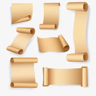 纸卷素材免抠