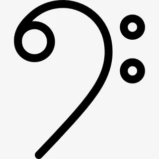 Bass谱号图标免抠