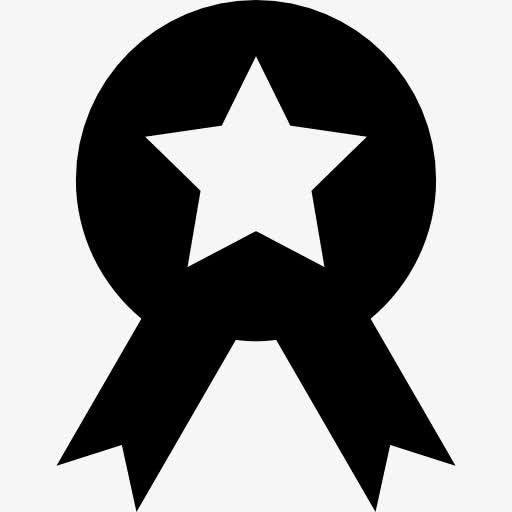 金牌圈明星和带尾巴图标免抠图标元素