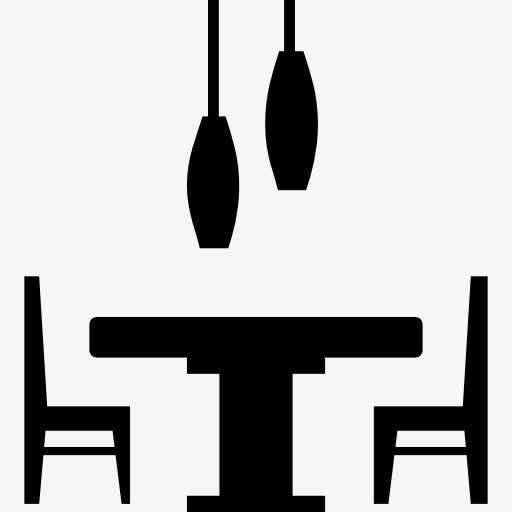 餐厅家具图标免抠