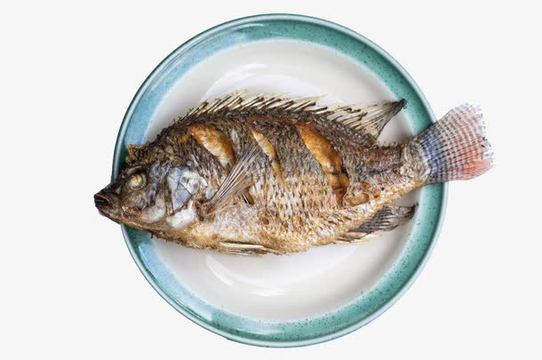 油炸福寿鱼免抠