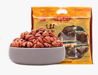 碗里的山核桃仁免抠