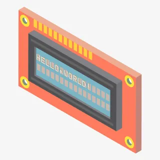 卡通电子元件免抠