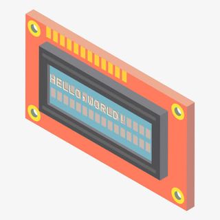 卡通电子元件免抠