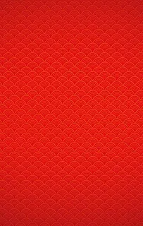 红色祥云朵朵的背景免抠