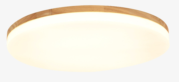 米居超薄圆形智能灯具免抠