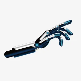 机械手点击图片食指免抠