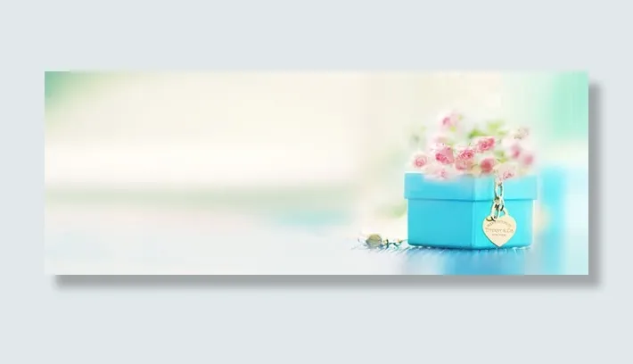 清新盒子背景