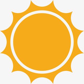 圆形太阳免抠