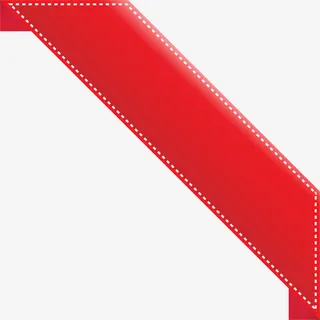 红色折叠纸张图片免抠