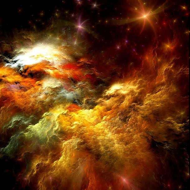 梦幻星空纹理背景