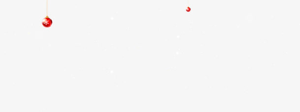 雪花白色小点漂浮素材免抠