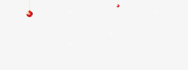 雪花白色小点漂浮素材免抠