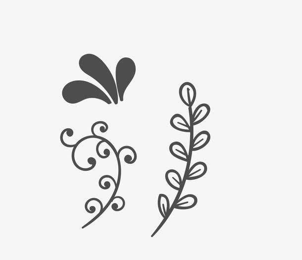 植物花纹免抠