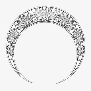 复古圆形边框免抠