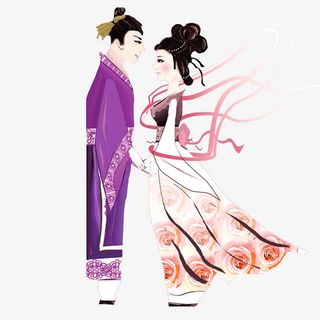 唯美爱情故事免抠