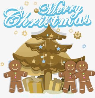圣诞节圣诞树礼物免抠