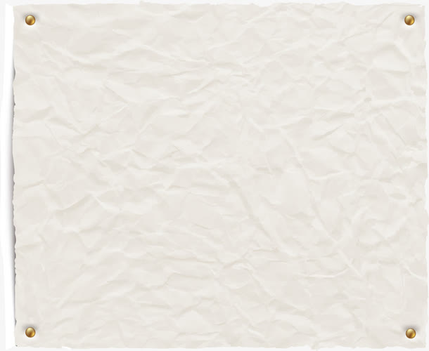 白色纸质边框纹理免抠