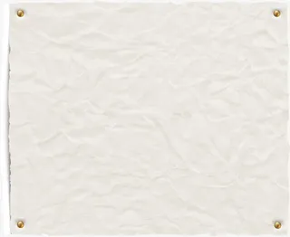 白色纸质边框纹理免抠