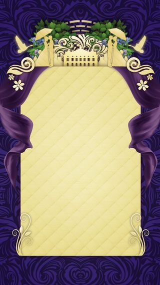 蓝紫色婚礼图案背景图高清