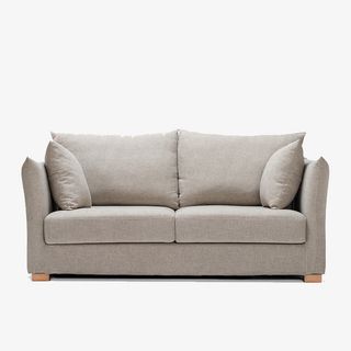 灰色布艺沙发免抠