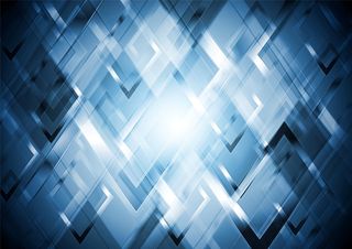 不规则菱形叠加发光图案免抠