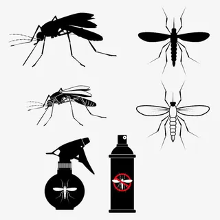 杀虫剂和害虫标志免抠