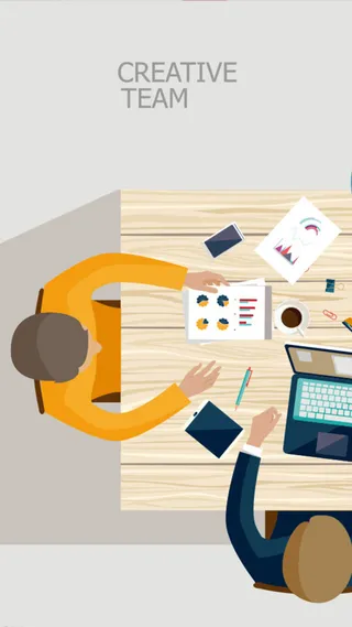 灰色办公环境背景图高清