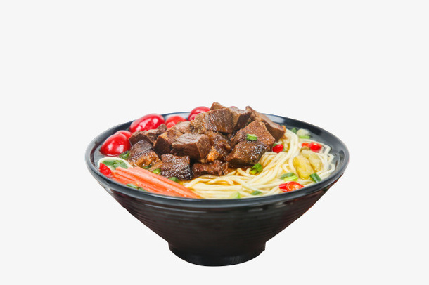 麻辣鲜香牛腩面免抠