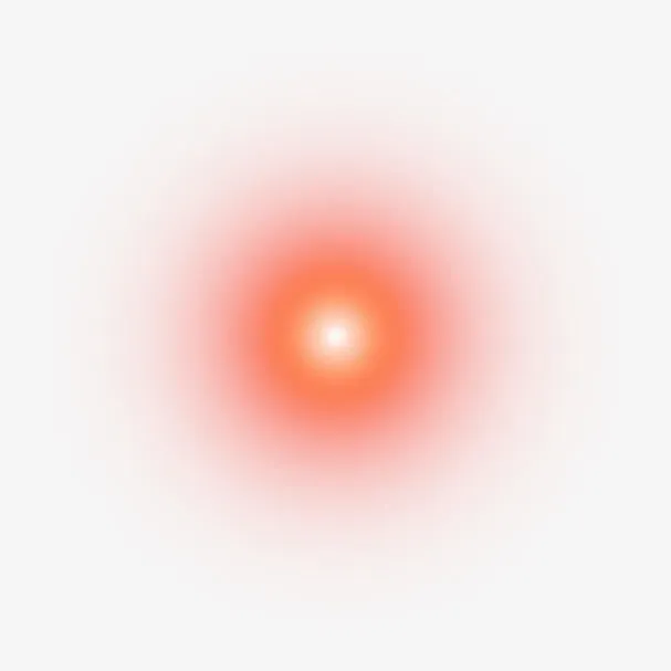 粉红发光光晕透明特效免抠