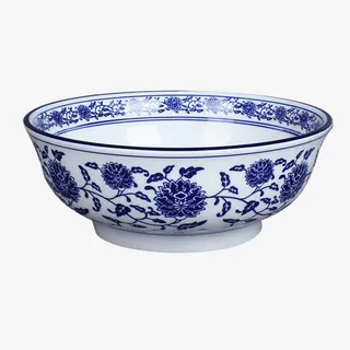 产品实物手工艺品青花碗免抠