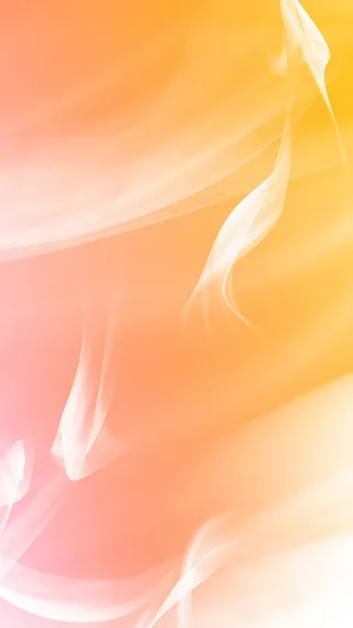 橙色光效H5背景高清