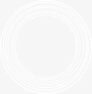 白色线条圆圈免抠