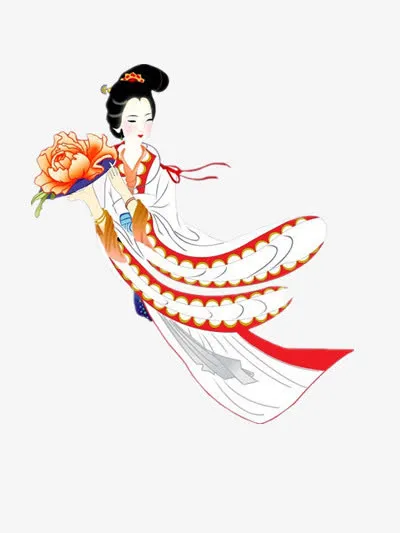 中秋节嫦娥素材免抠