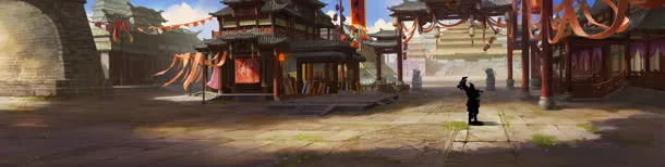 宁静的城市街道游戏截图免抠