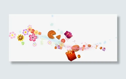 中秋节花朵月饼礼盒免抠