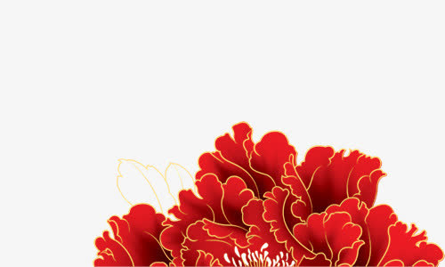 古典花纹中国风 png素材免抠