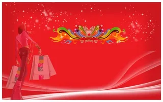 梦幻卡通人物纹理背景素材高清