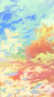 彩色天空场景壁纸免抠 彩色天空场景壁纸免抠