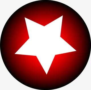 简约白色星星免抠